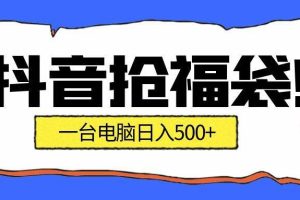 （16953期）抢福袋挂机项目：自动薅福利，告别手动蹲守！副业增收新姿势！一台电脑日收益500+